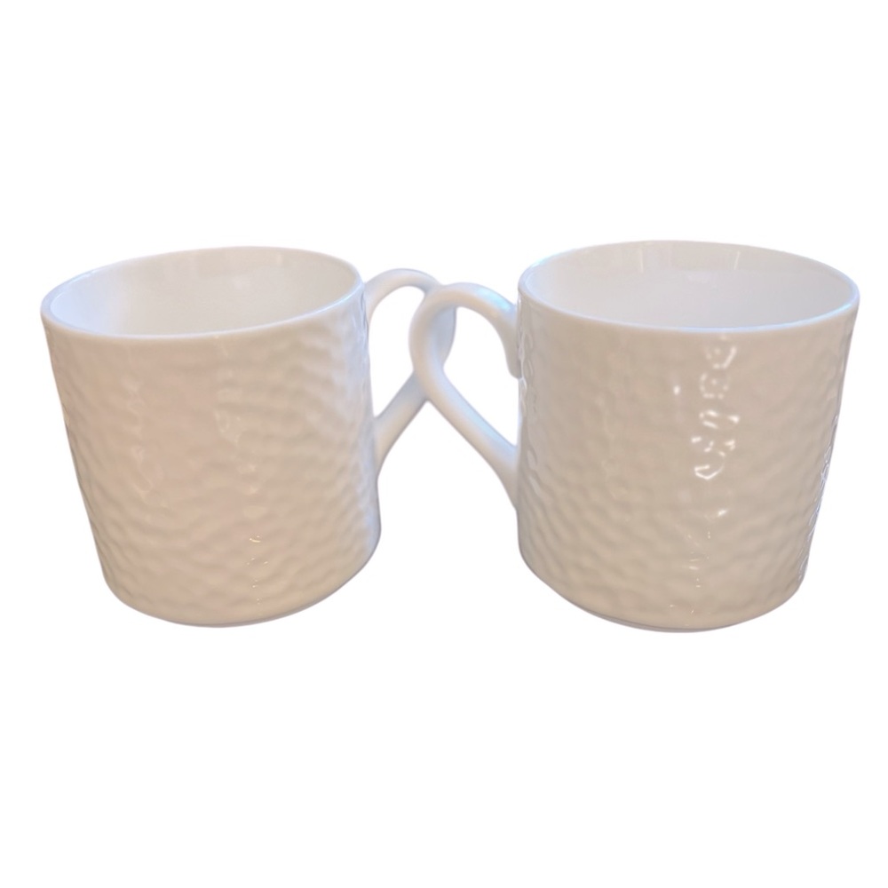 Two White Tea/Coffee Cups